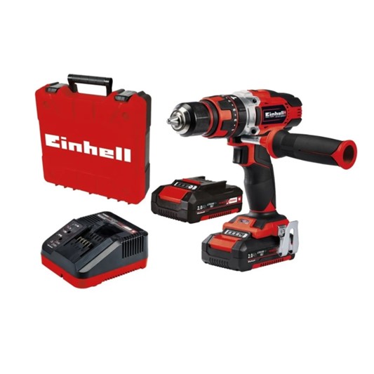 Einhell TE-CD Power X-Change - Taladro inalámbrico de 18 voltios, sin  escobillas, velocidad variable de 1/2 pulgada, con par ajustable de 531  In-lbs