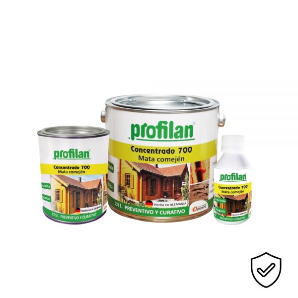 Profilan Concentrado 700  es un inmunizante biocida y fungicida a base de solvente especializado para proteger maderas a intemperie.