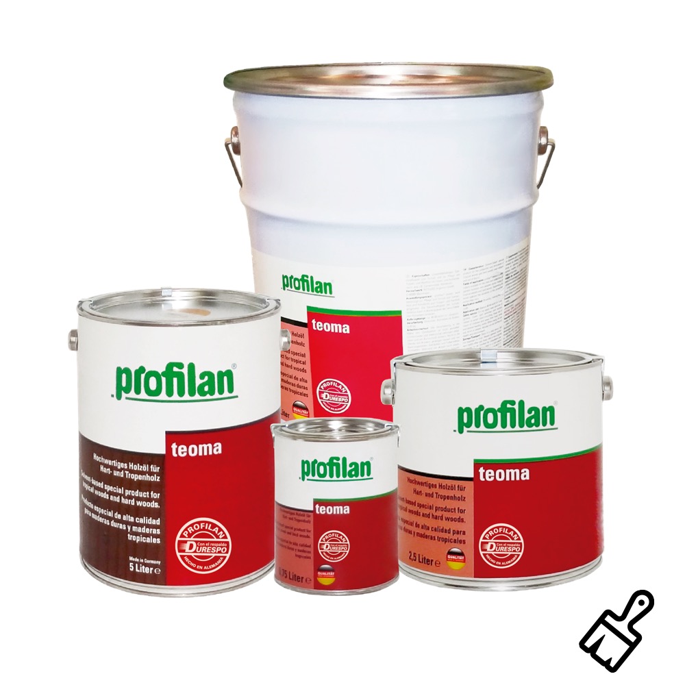 Profilan Teoma Pinturas para Madera en Exteriores a Base Solvente -  Disponible en 4 Colores - Durespo