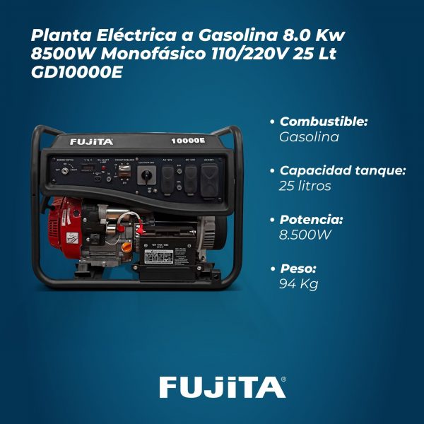 generador fujita GD10000E
