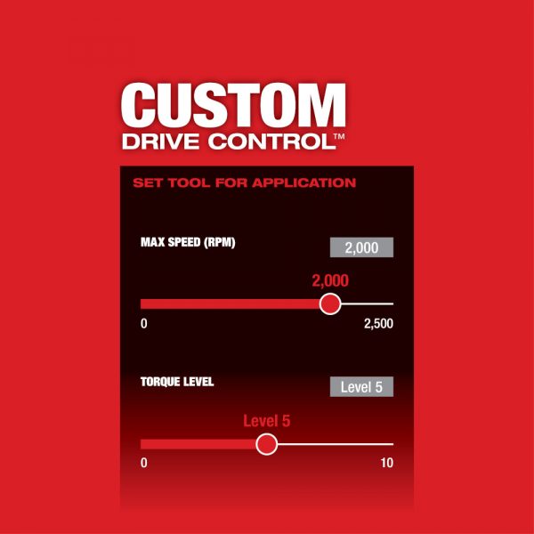 M18™ FUEL Brushless 18-voltios, Llave de impacto 1/2" inalámbrica con anillo de retencion y sistema ONE-KEY™ 2759B-22 Milwaukee, 220 ft-lbs, con dos baterías ion de litio de 5.0 amperios, incluye estuche y cargador multivoltaje. - Imagen 5