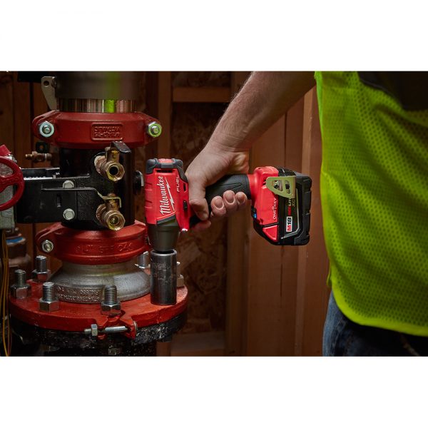M18™ FUEL Brushless 18-voltios, Llave de impacto 1/2" inalámbrica con anillo de retencion y sistema ONE-KEY™ 2759B-22 Milwaukee, 220 ft-lbs, con dos baterías ion de litio de 5.0 amperios, incluye estuche y cargador multivoltaje. - Imagen 23
