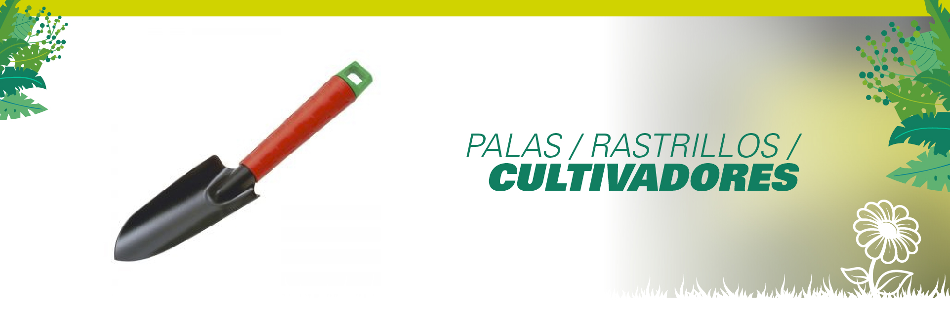 palas rastrillos cultivadores