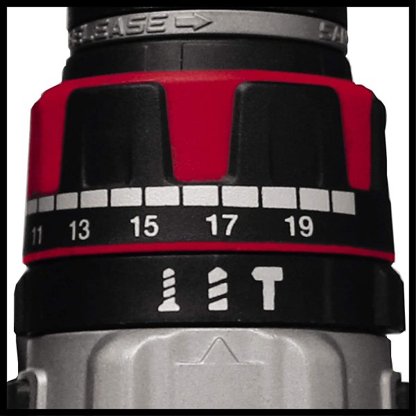 Einhell Taladro Percutor Inalámbrico de 1/2'' TE-CD 18-2 Li-i 2B Brushless (Incluye 2 baterías de 2.5Ah + Cargador) EH4513942KIT - Imagen 6
