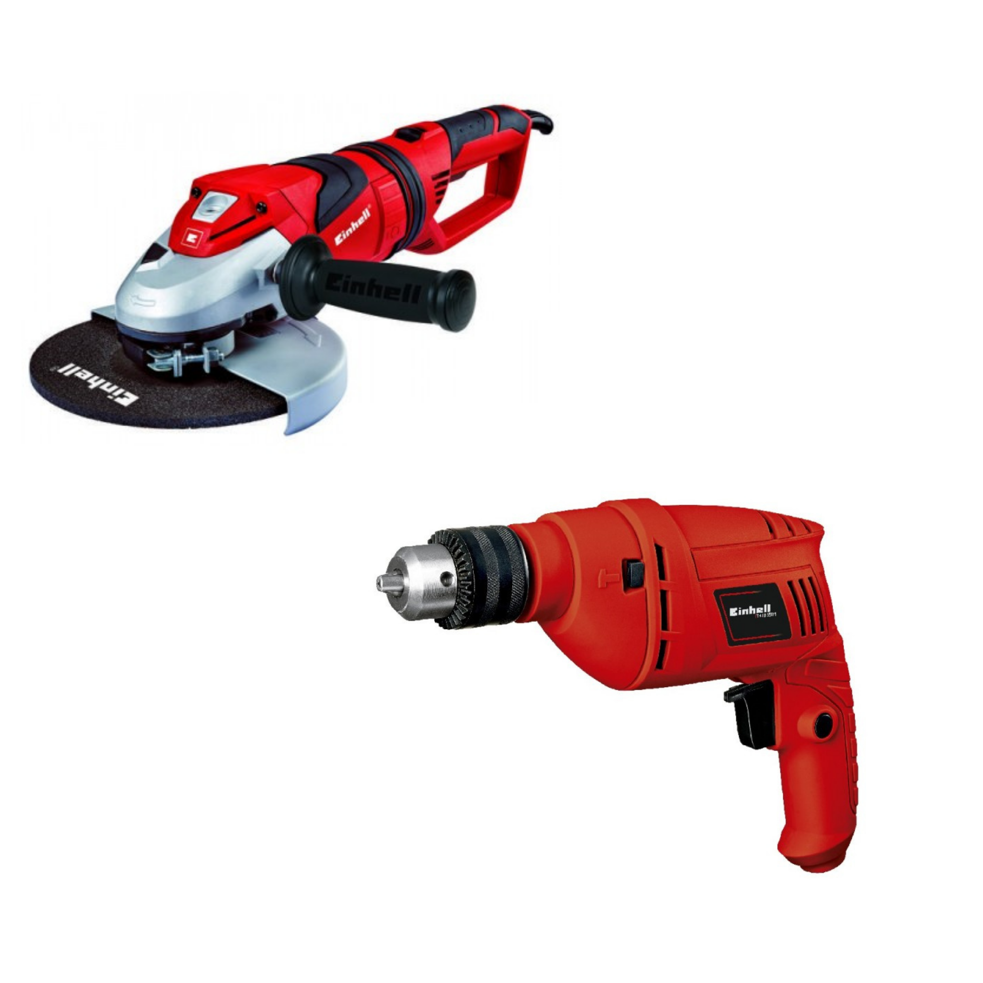 Einhell Combo de 2 Herramientas Pulidora 9 y Taladro Percutor 1/2 550W  EH4430878COMBO - Durespo