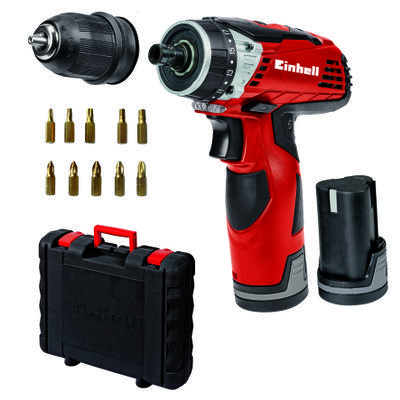 TALADRO INALAMBRICO C/KIT TE-CD EINHELL – Ferretería Ellero