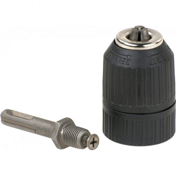 Kwb Mandril de 1/2 pulgadas + Adaptador de brocas SDS Plus EH49298490 - Imagen 2