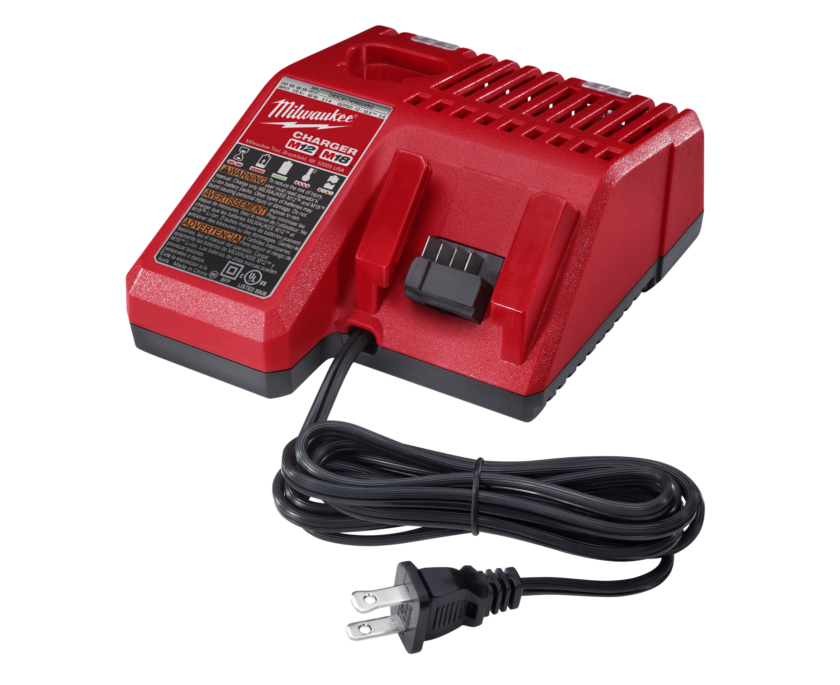 M18 FUEL™ Brushless Taladro Percutor Atornillador Milwaukee 2904-21 Mandril  Metálico 1/2 de 158 NM con 1 Baterías M18 5Ah & Cargador de 220V –