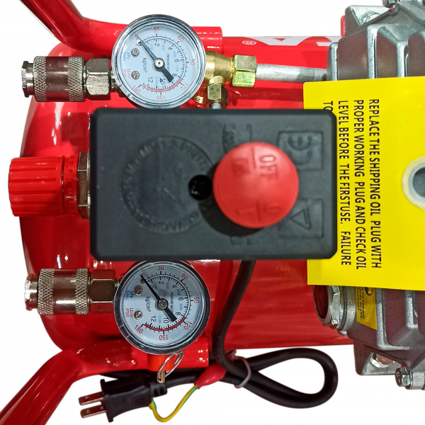 Fujita Compresor De Aire De 2HP y 24 Litros FGM1524L - Imagen 3