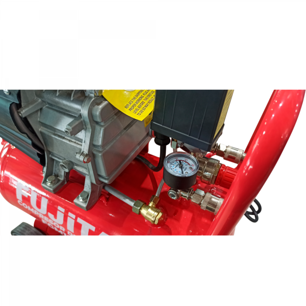 Fujita Compresor De Aire De 2HP y 24 Litros FGM1524L - Imagen 4