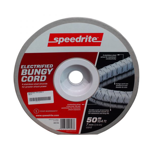 Speedrite Cordón Eléctrico Bungy Para Cercas Eléctricas De 50 Metros Para Equinos Z805194 - Imagen 5